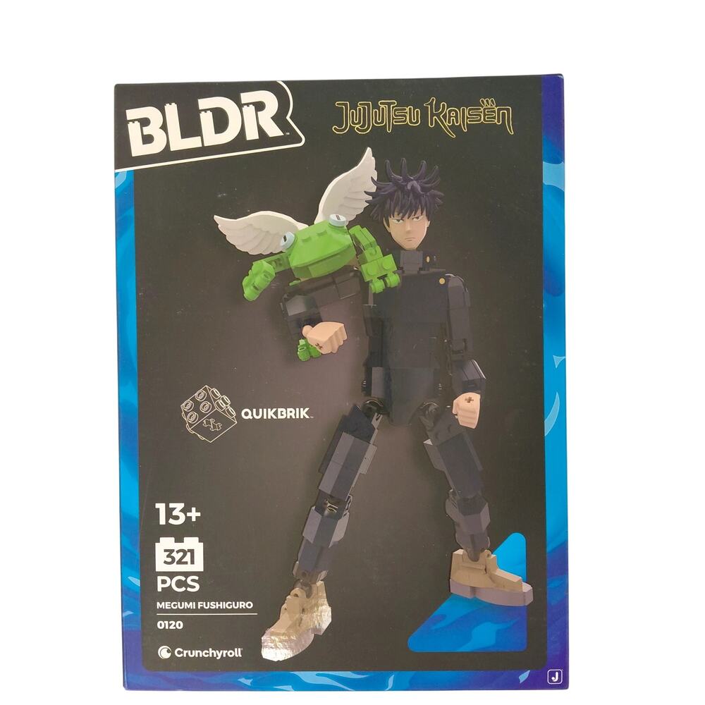 BLDR Jujutsu Kaisen Megumi Fushiguro Building Set NIB